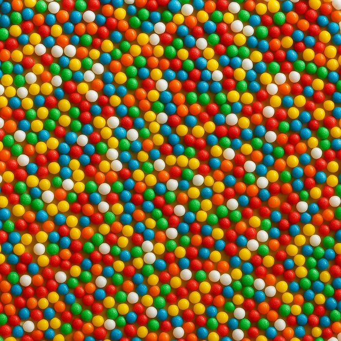 Grageas y dulce duro