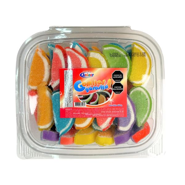 Goma media naranja 400 g