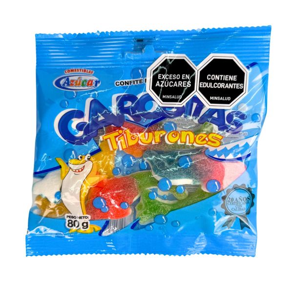 Goma tiburones Garositas 80 g
