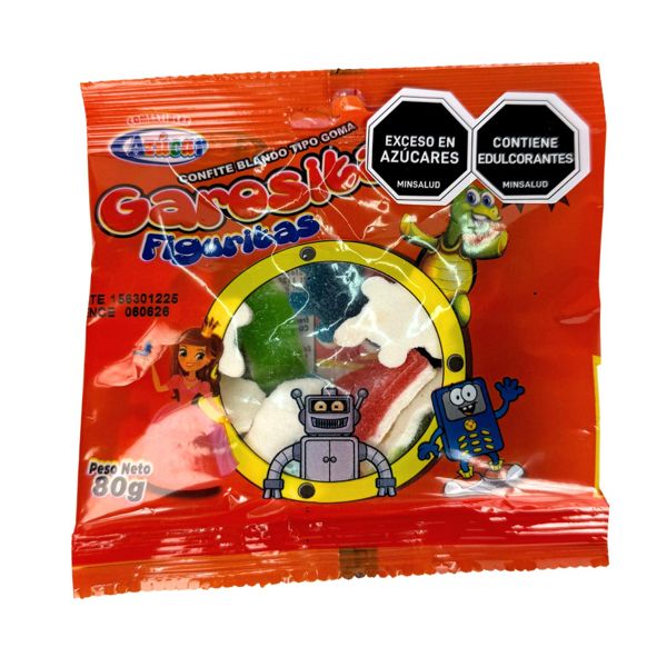 Goma figuritas 80 g
