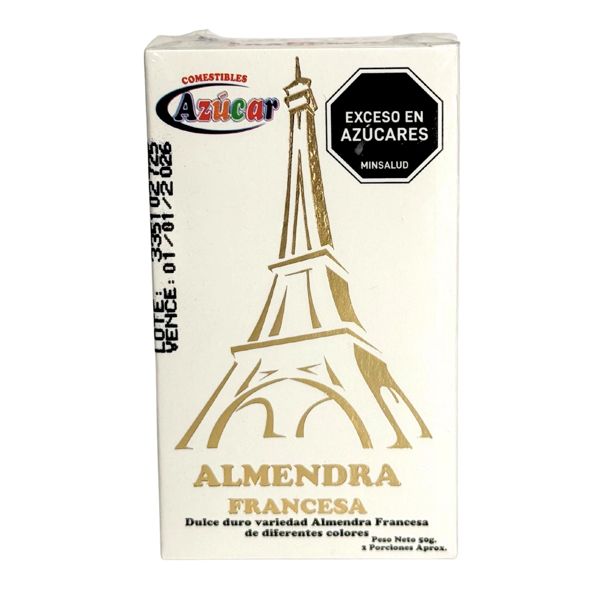 Almendra francesa surtida — caja 50 g