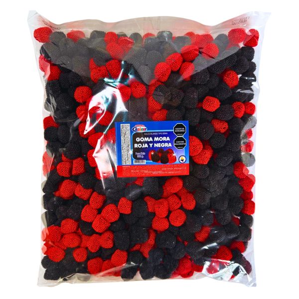 Goma mora roja y negra 6 lb