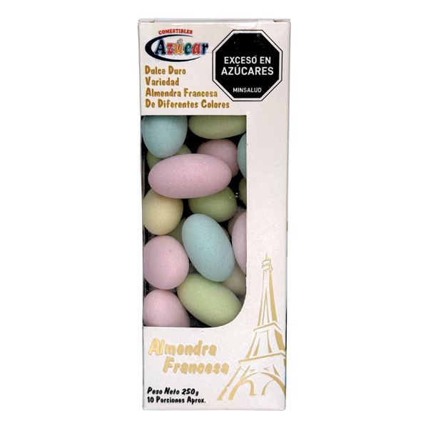 Almendra francesa surtida — estuche 250 g
