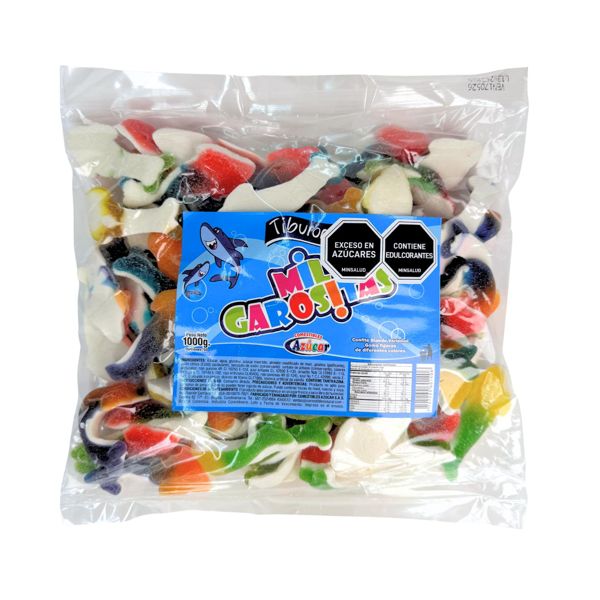 Goma tiburones surtido 1000 g